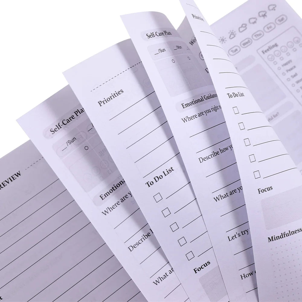 Daily Self Care Journal for Positivity