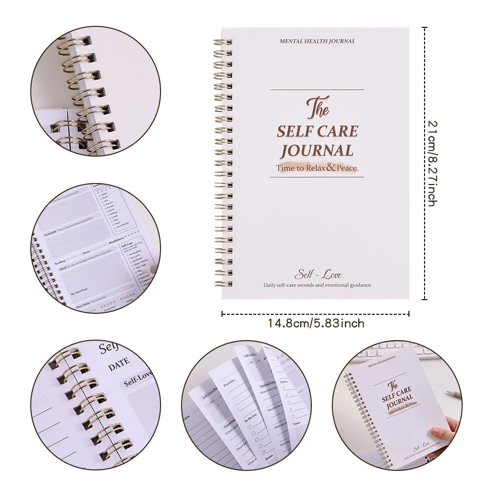 Daily Self Care Journal for Positivity